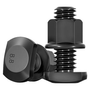 8.8级T型螺栓套装槽用模具压板冲床铣床GB37螺丝M8M10M12M16-MM36