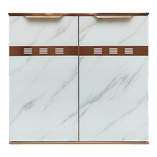 带框橱柜门自装钢化玻璃晶钢门板旧橱柜换门铝合金瓷砖灶台定做门