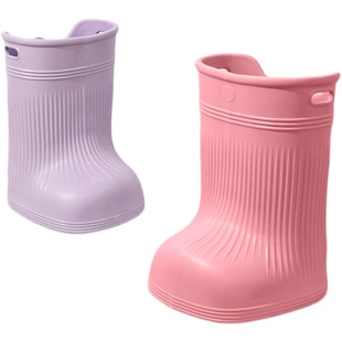 足三里家用儿童泡脚桶过小腿过膝泡脚桶靴保温高深桶省水足浴盆靴