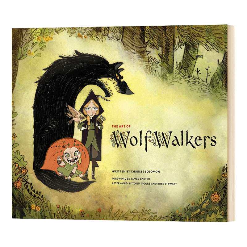 狼行者 英文原版 The Art of WolfWalkers 动画电影艺术设定集 英文版