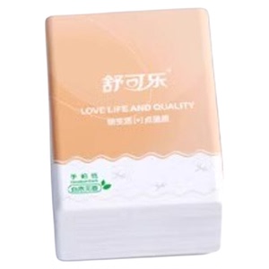 舒可乐小包手帕纸便携四层加厚大张外出常备可湿水替湿纸巾手帕纸