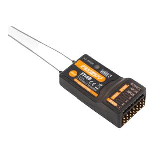 flysky富斯FTr8B双天线双向回传8通道接收机3代飞机固定翼工程车