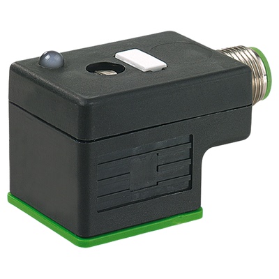 电磁阀插头18mmA型M12连接器