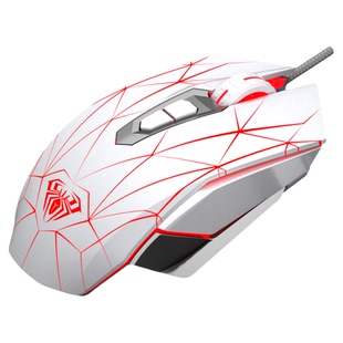 狼蛛S50有线机械鼠标发光宏编程电竞游戏台式电脑USB通用吃鸡专用