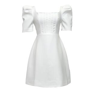 复古短款a字裙赫本风法式收腰性感显瘦裙子轻奢女装高级感连衣裙