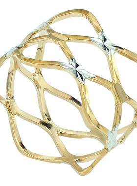 韩版食指夸张个性小众镂空指环