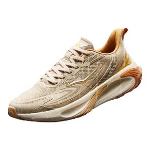 鸿星尔克穿梭3ST跑步鞋男2025新款防水革面运动鞋缓震防滑跑鞋子