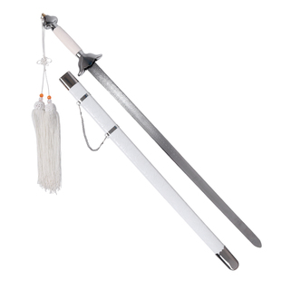 舞蹈剑表演汉服古装拍照掌心转剑训练武术剑太极剑软响剑花未开刃