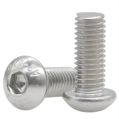 金固盈304不锈钢圆头内六角螺丝