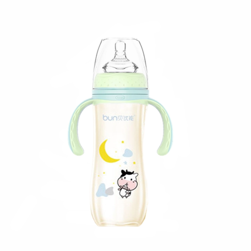 BUN贝优能PPSU奶瓶新款小牛礼盒装德国进口材质防摔180ml240ml300