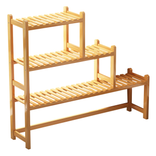 窗台花架置物架阳台多肉架实木客厅2025新款爬藤架室内飘窗花盆架