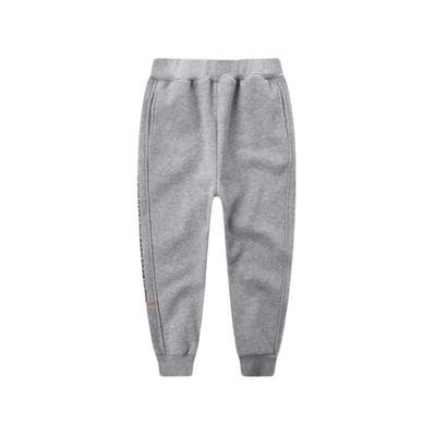 男童加绒长裤纯棉一体绒休闲运动