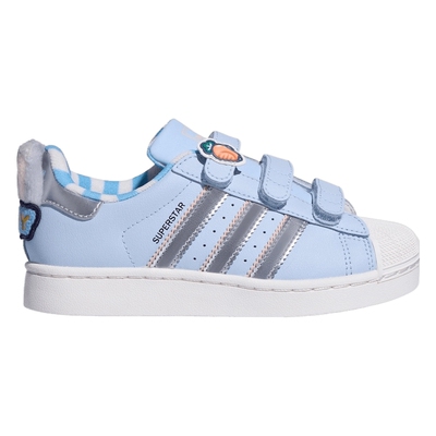 滔搏adidas阿迪达斯三叶草小童SUPERSTAR II GCA CF休闲鞋LB0388