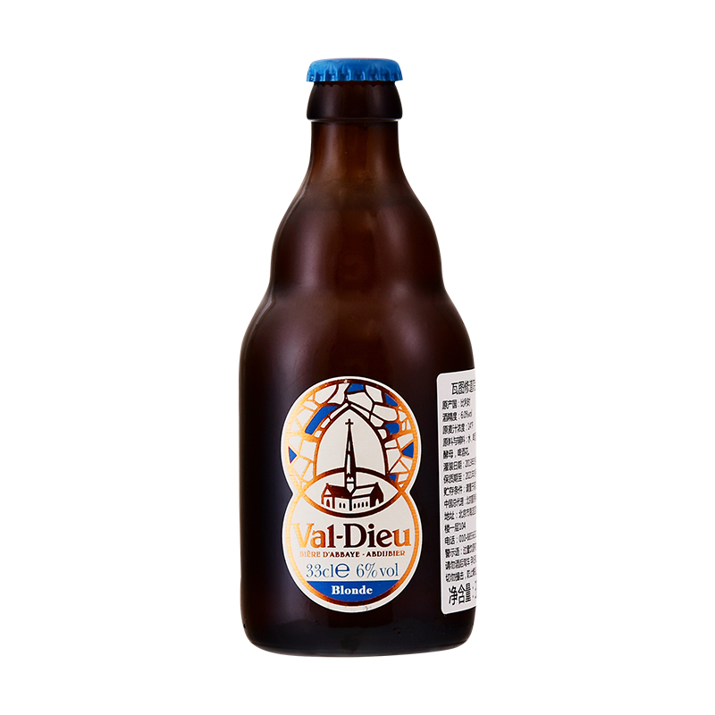 比利時原裝進口精釀啤酒 瓦圖金啤酒瓶裝 330ml*6瓶