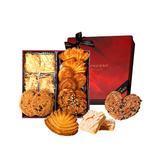 【所有女生直播间】JR乔尔卢布松蔓越莓曲奇蝴蝶酥四拼礼盒伴手礼