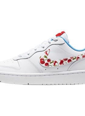 Nike/耐克正品儿童防滑耐磨透气舒适低帮运动板鞋CJ2238-100