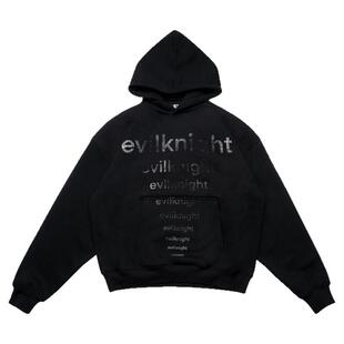 EK 秋冬四色基础logo做旧斑驳印花连帽套头加绒百搭宽松情侣卫衣