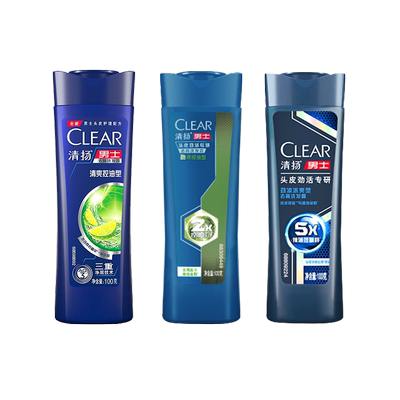 CLEAR男士洗发水清爽控油净屑