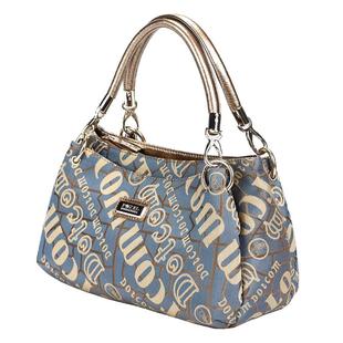 盛装舞步欧美新款潮流休闲时尚百搭牛津布多层帆布单肩女包8002-6