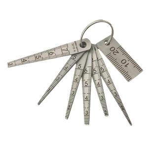 新款袖珍型小尖尺套装 3710-6间隙尺套装 锥形尺 1-5-5.5-6-6.5-7