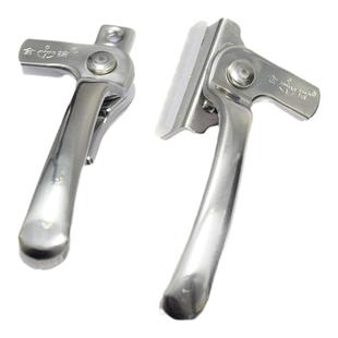 金锚不锈钢50平开窗执手外开窗锁拉手铝合金玻璃窗拉关七字执手