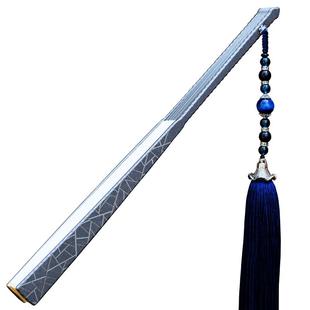 食肉者钛合金折扇子裂釉钢骨战术随身太极功夫铁扇防身便携防卫礼