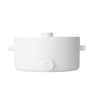 olayks立时陶瓷釉电煮锅家用宿舍锅学生多功能一体小电火锅电炒锅