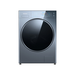 松下银河钴蓝12kg公斤全自动家用大容量滚筒洗衣机XQG120-V290