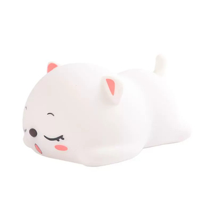 猫咪小夜灯充电款硅胶卧室床头可爱创意拍拍台灯生日礼物闺蜜照明