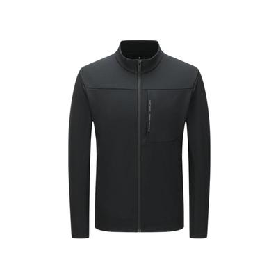 哈特马克斯经编弹复合保暖舒暖绒2025年秋立领茄克简约户外外套男