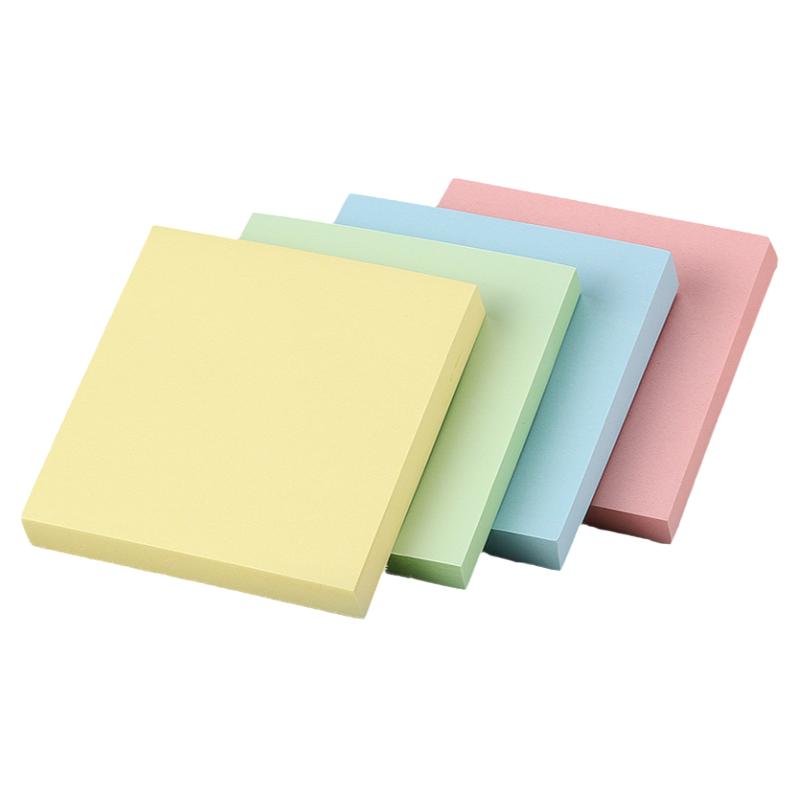 晨光便利贴学生用高颜值创意可爱便签贴纸考研ins标签贴纸记事贴可撕彩色小条优事贴备忘外卖有粘性办公室