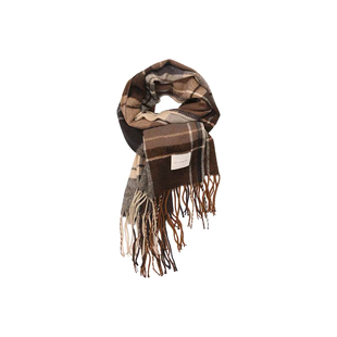 安妮向前z】最后50条~自留 韩国东大门新款洋气时髦B入格子围巾