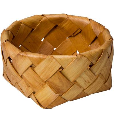 金柳木片创意小东西储物收纳篮