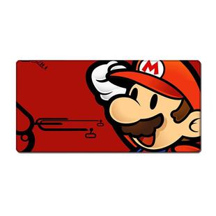 卡通动漫马里奥Mario游戏鼠标垫超级玛丽锁边加厚办公学习桌垫子