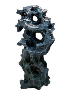 仿真太湖石室内造景枯山水园林庭院景观装饰新中式假山石落地摆件