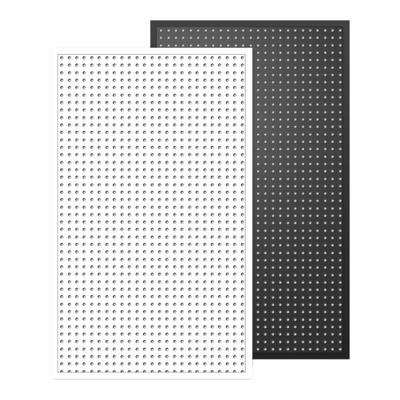 圆孔洞洞板置物架货架不锈钢多功能收纳挂袜子饰品五金工具挂板墙