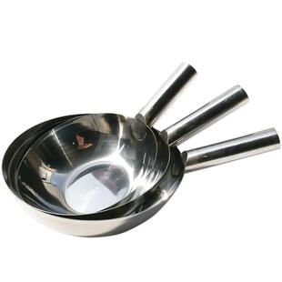 水瓢不锈钢水勺加厚拌凉皮菜盆长柄大号汤瓢勺老式家用水舀子