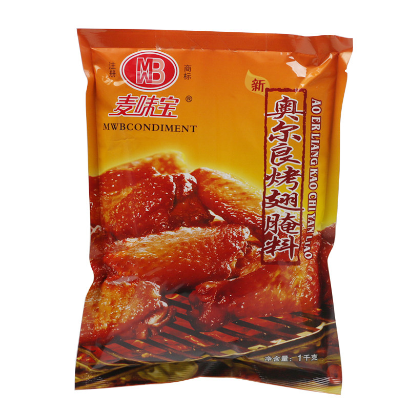 新奥尔良烤翅麦味宝1kg天津炸鸡