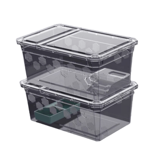 NOMO爬虫爬宠蜘蛛饲养盒甲虫蜗牛昆虫蝎子角蛙饲养箱爬宠饲养盒