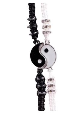 情侣一对太极阴阳手链中国风复古