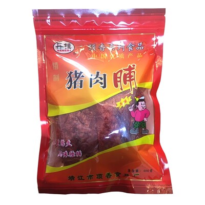 正宗靖江特产丹桂400g猪肉脯
