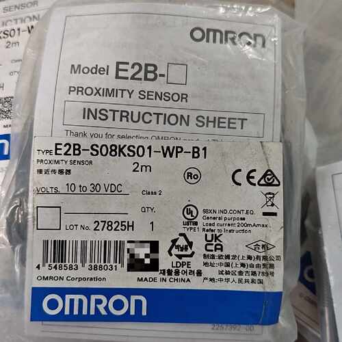 西克接近开关E2B-S08KS01-WP-B1，12，—议价