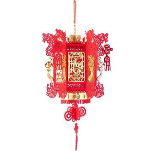 2026新款红灯笼装饰过年宫灯挂件春节装饰品室内中式国风挂饰新年