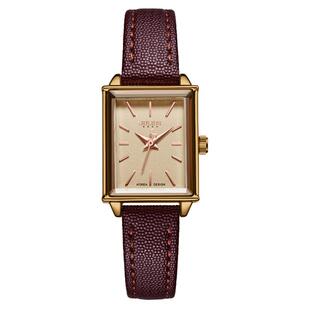 聚利时手表女款2026新款小众轻奢气质小巧学生方形女表女士石英表