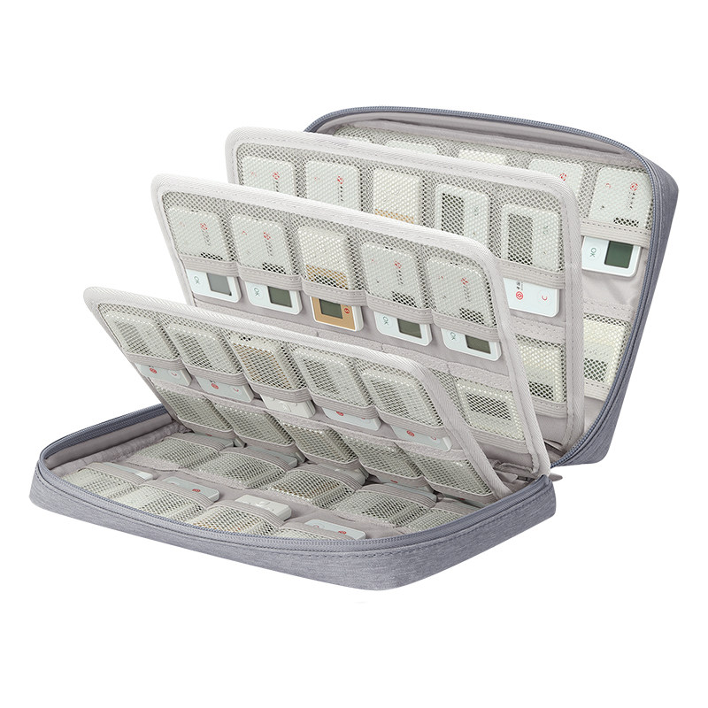 网银盾收纳包大容量银行U盾收纳盒印章收纳盒营业执照便携收纳袋财务出纳证件卡包税控盘保护套公司资料袋