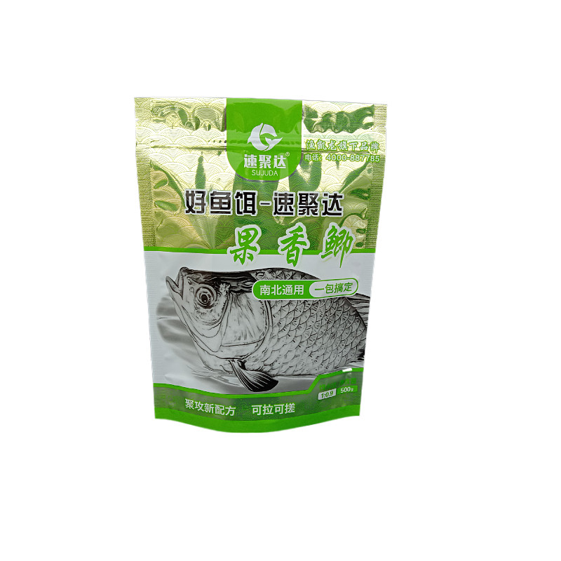 夏季果香鲫拉饵500克鲤鱼草鱼