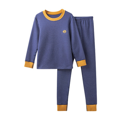 恒源祥儿童保暖内衣套装男童睡衣