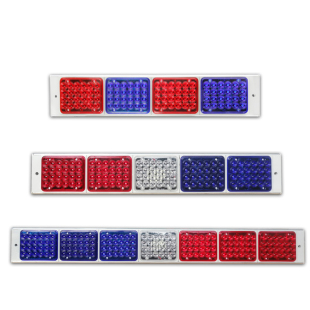 6联组-220v高亮红蓝岗亭治安亭爆闪灯LED警示灯频闪灯防雾闪光灯