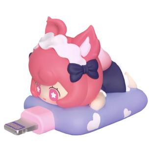 王者荣耀盲盒英雄公仔卡通数据线usb充电线lightning适用于苹果