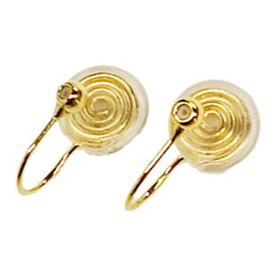 耳钉改耳夹转换器蚊香盘隐形无耳洞耳饰不痛女螺旋耳环三角夹配件